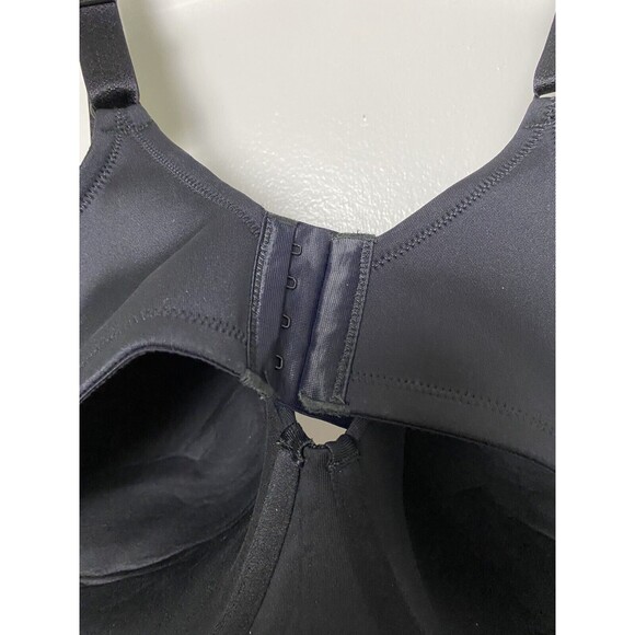 Vanity Fair Bra Size 44DD Black Beautiful Benefits Contour Back Smoother - Picture 9 of 13